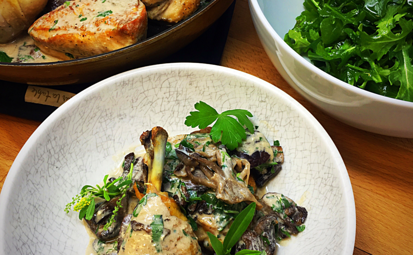 Wild Mushroom & Tarragon Chicken