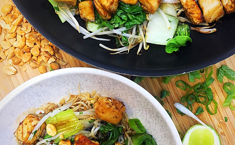 Tamari Honey Glazed Fish & Rice Bowl